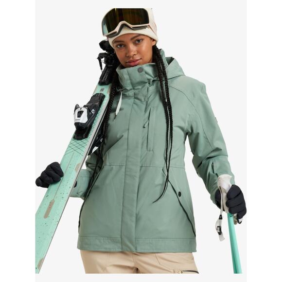 Roxy Women's Ski Snowboard Jacket Billie High Performance 10K Waterproof in XS - Picture 1 of 8